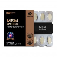 코오롱제약 MSM 파워 1500 (1,000mg x 60정)