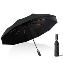 MUAMUA 방품 완전자동 3단 양우산(블랙)