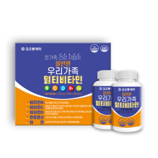 코오롱제약 프리미엄 우리가족 멀티비타민 900mg*60정*2병